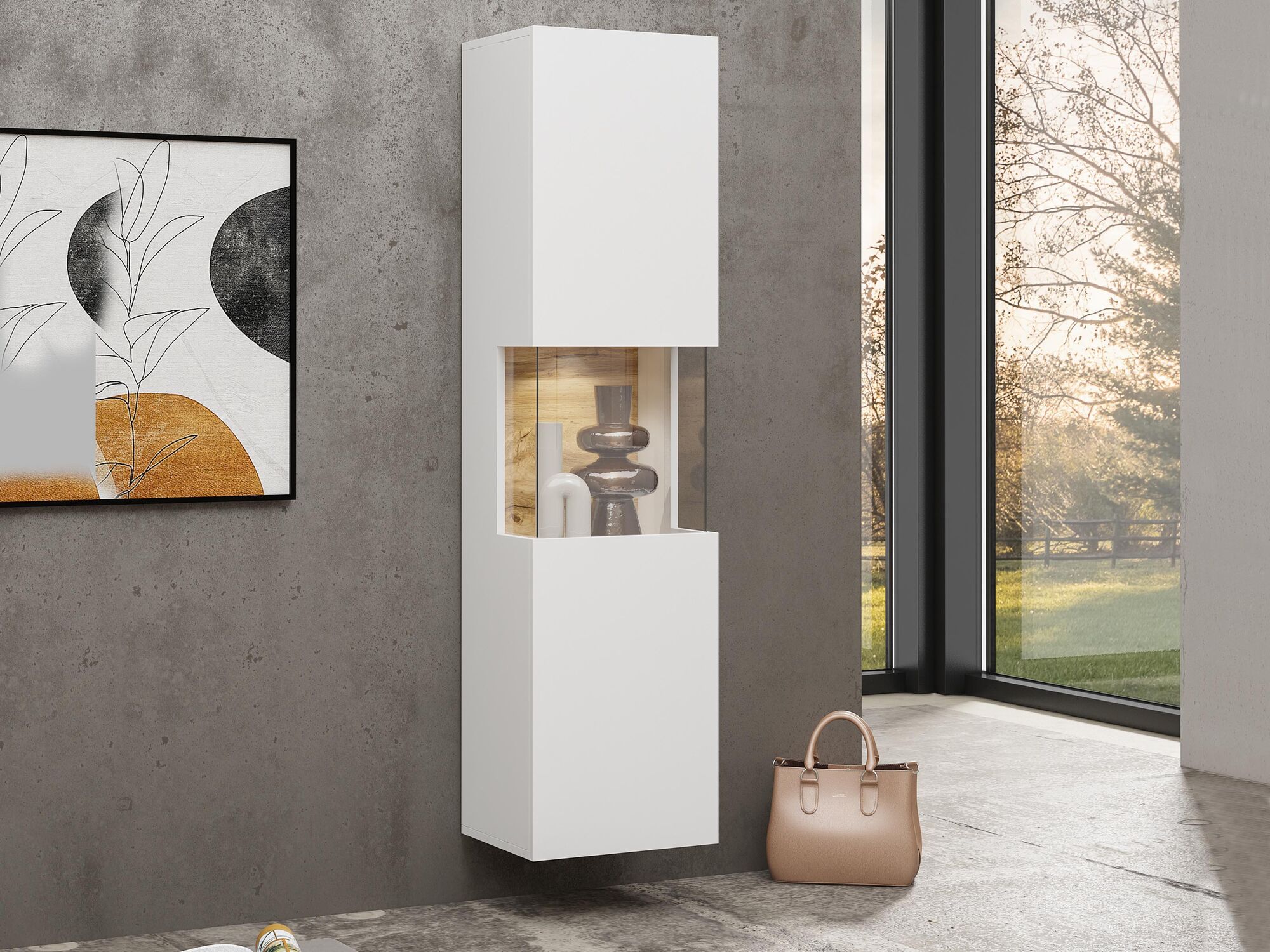 Colonne AVATAR 1 porte blanc