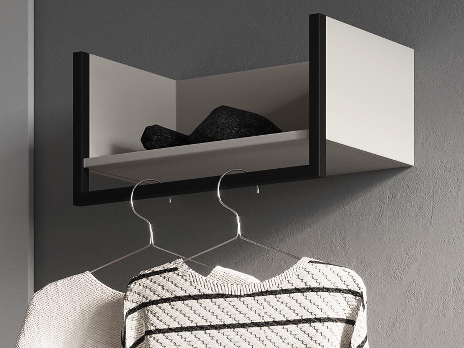 Porte-manteaux mural MADEOZONE cachemire