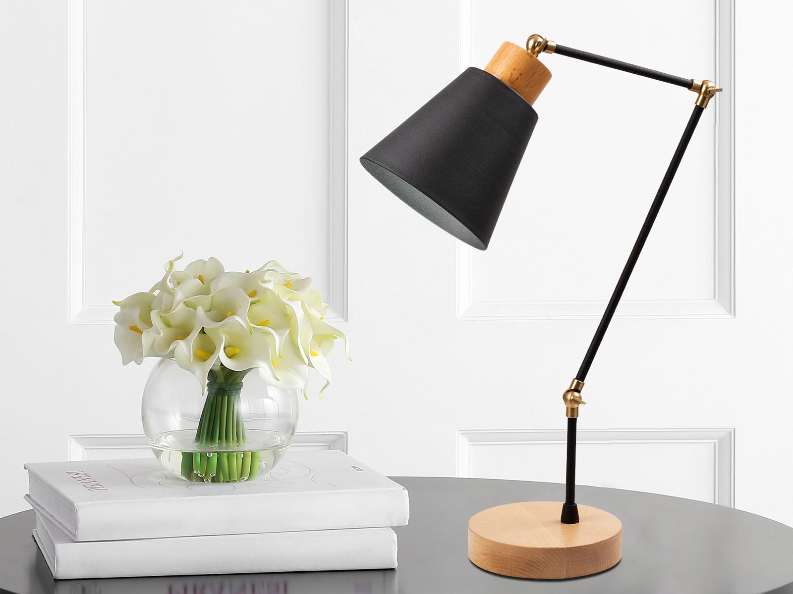 Lampe à poser SCOOBY 1 lampe noir