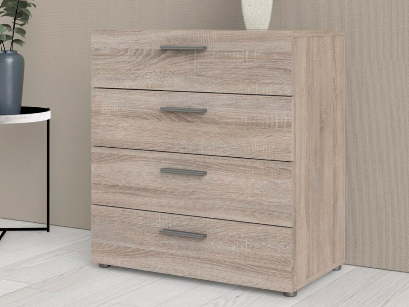 Commode POPEI 4 tiroirs truffe
