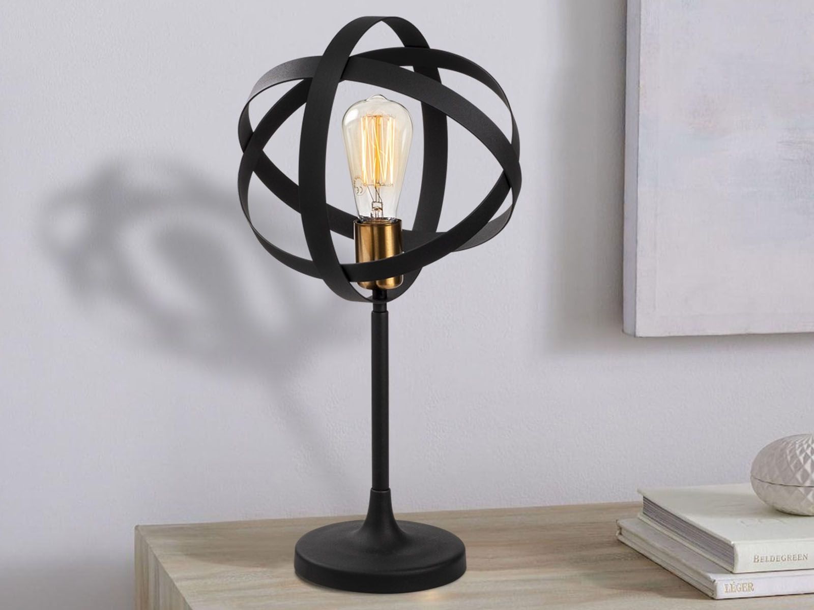 Lampe de table BUSTO 1 lampe noir