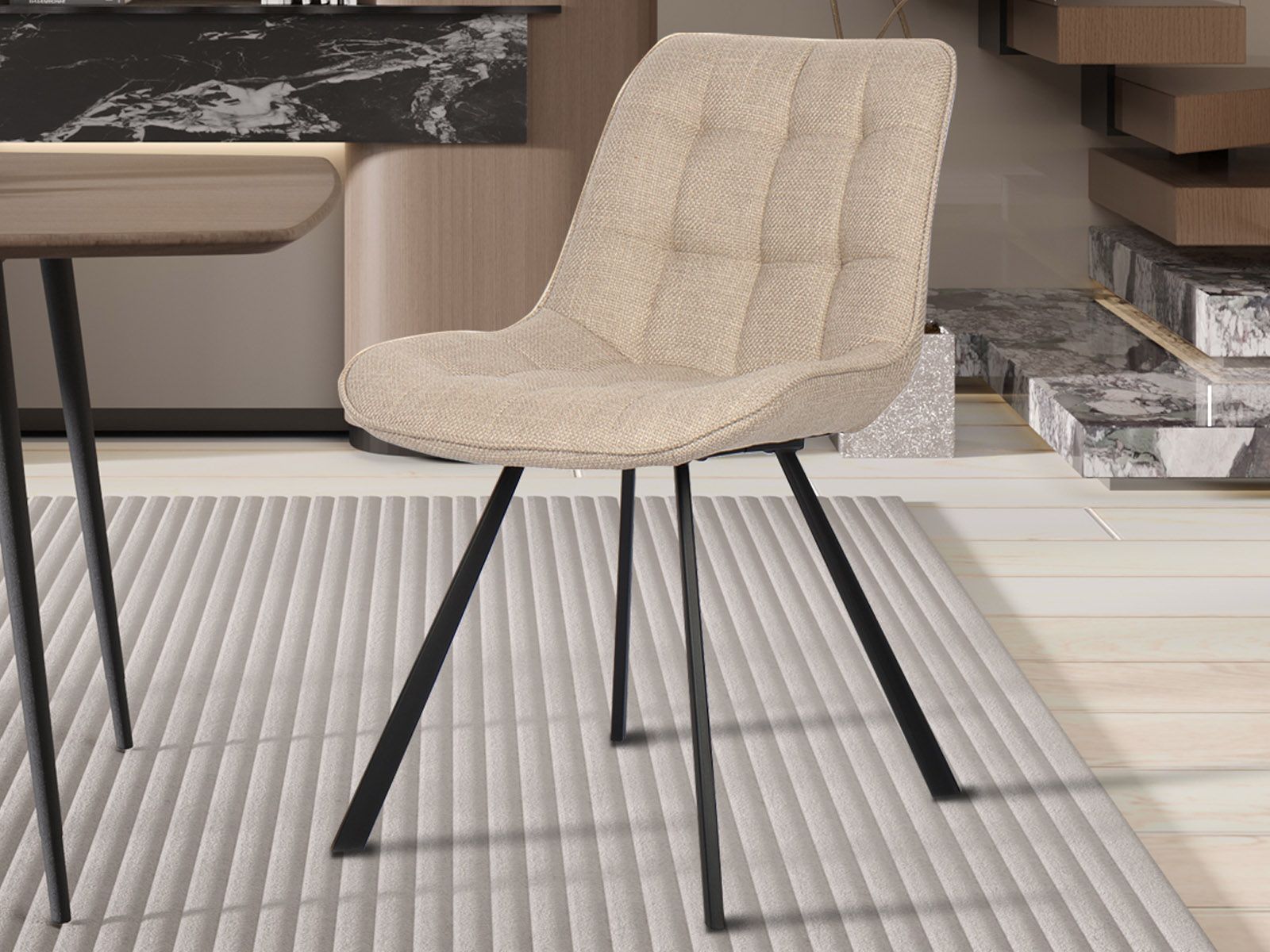 Chaise AREEBA beige