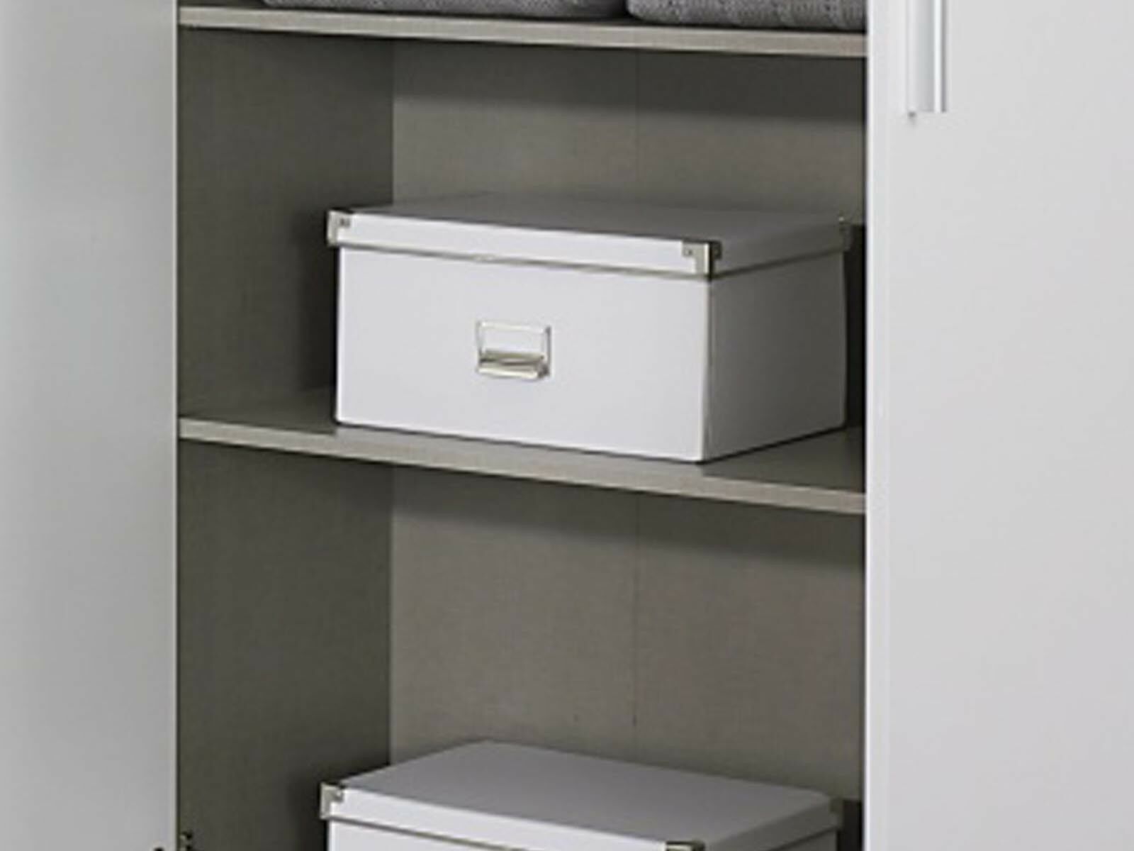 Etagère MINOTOR 90x50 cm lin naturel (lot de 3)