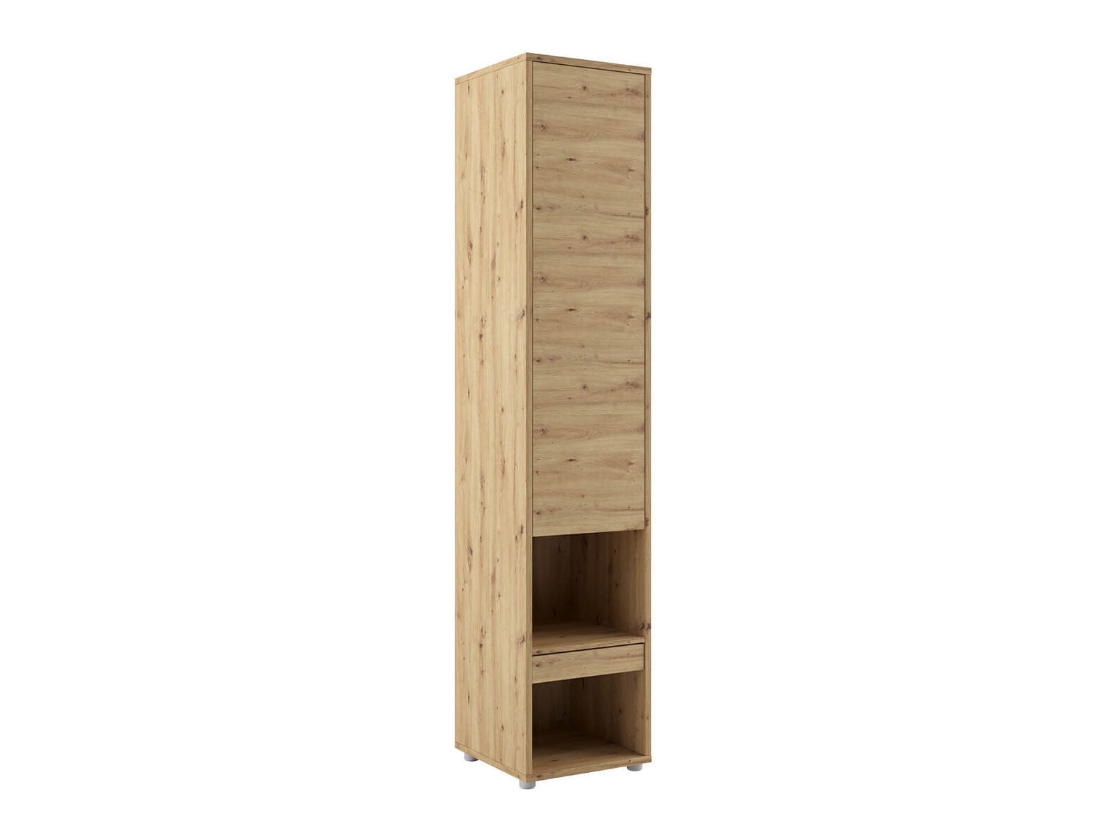 Armoire CONCEPTION PRO 1 porte 1 tiroir chêne artisan