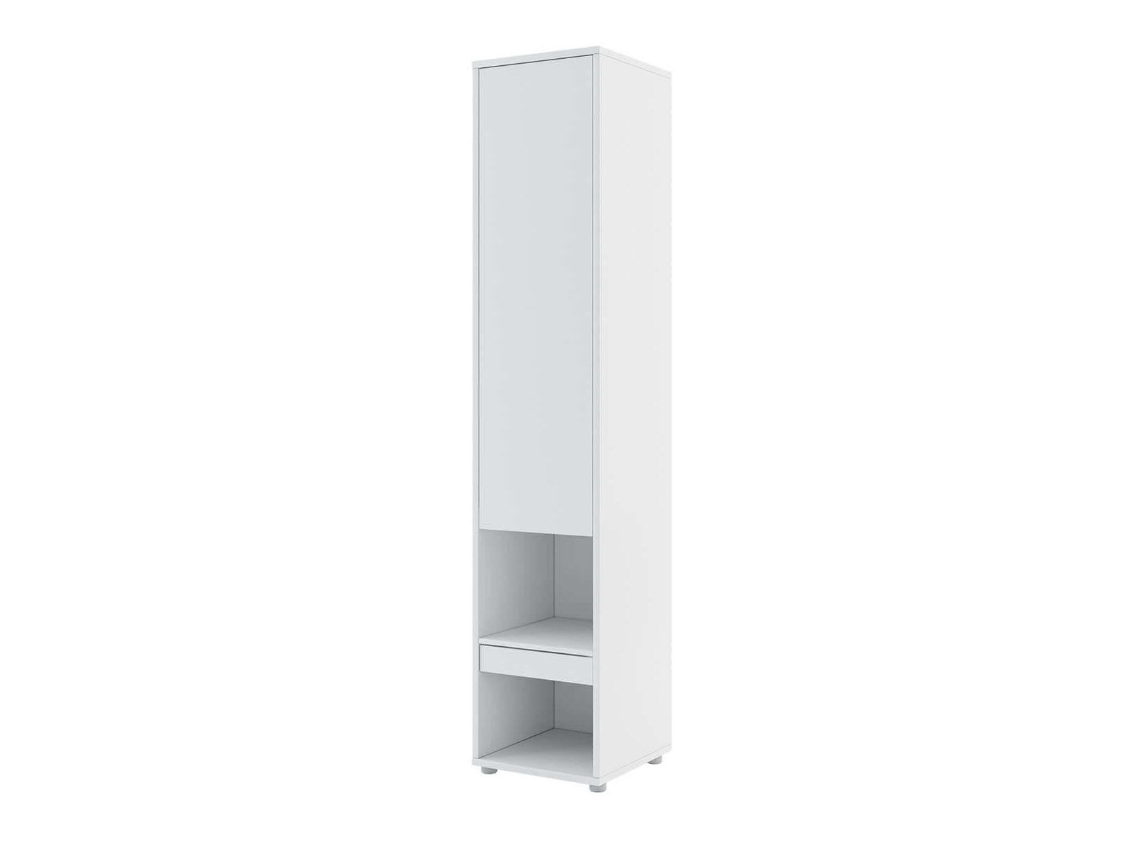 Armoire CONCEPTION PRO 1 porte 1 tiroir blanc mat