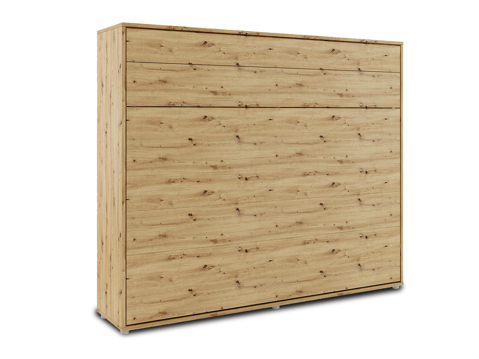 Lit mural escamotable CONCEPTION PRO 160x200 cm chêne artisan (horizontal)