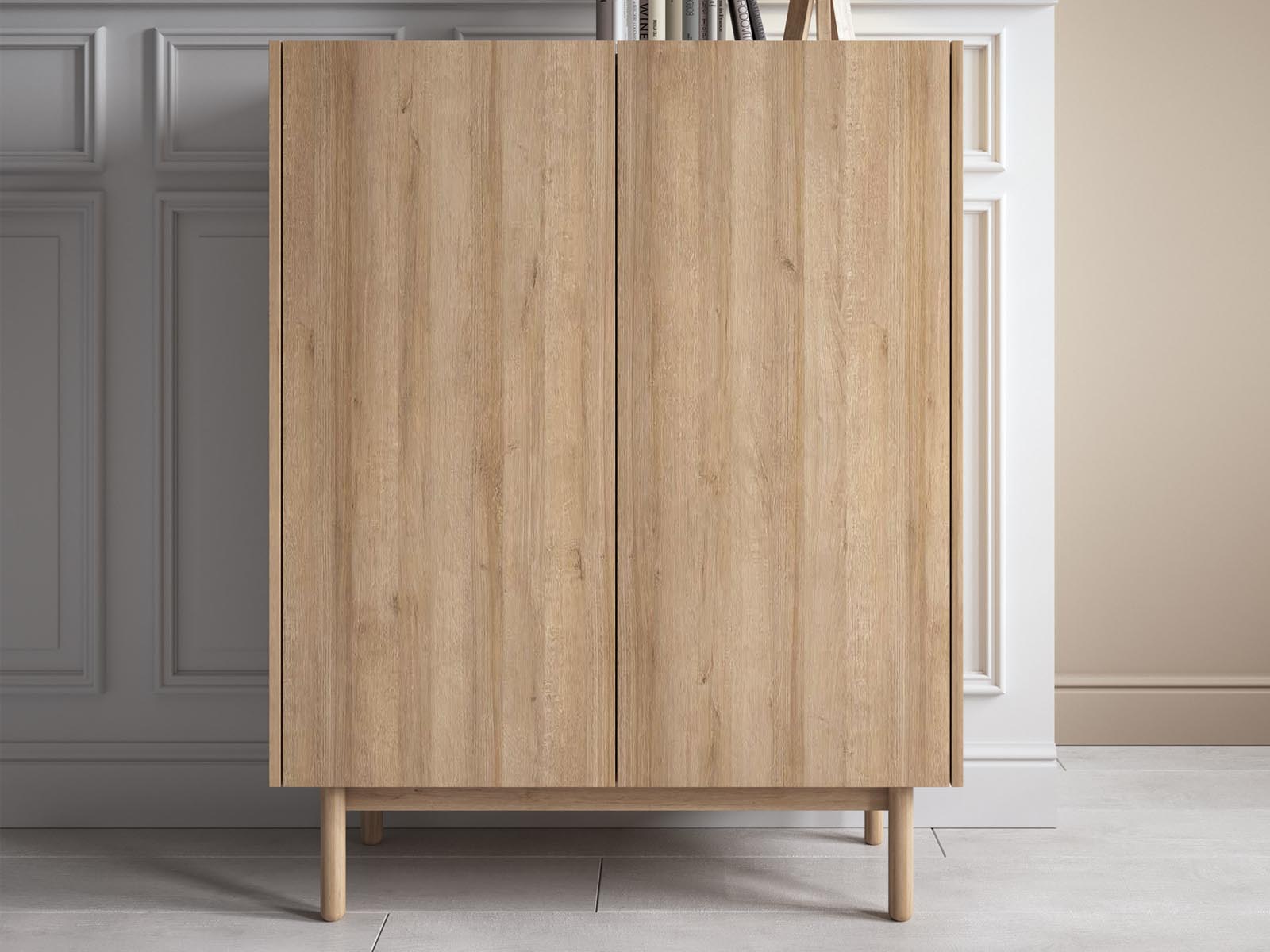 Armoire BOUKO 2 portes chêne riviera