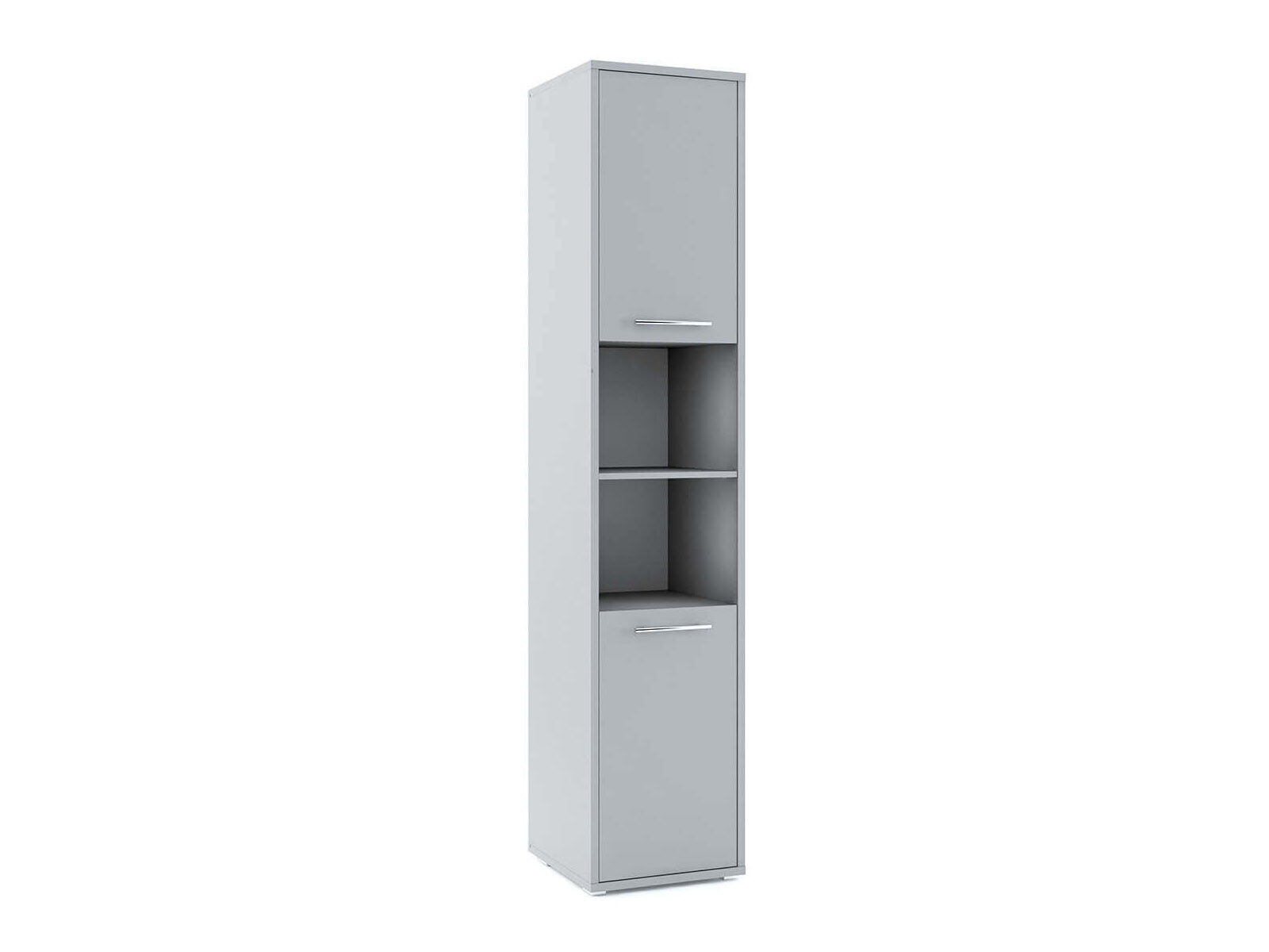 Armoire CONCEPTION 2 portes gris mat 