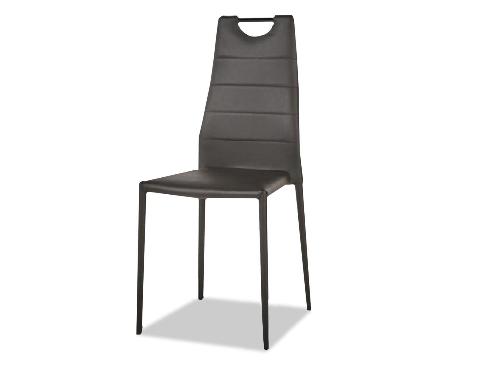 Lot de 4 chaises GILLY noir
