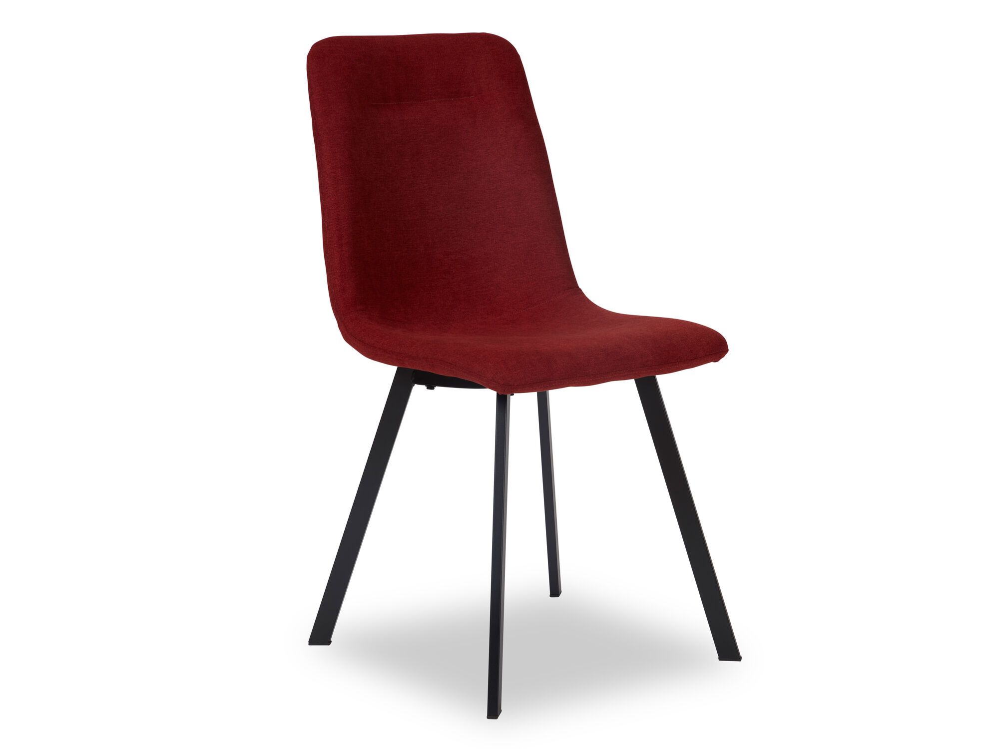 Chaise MARACAS tissu rouge