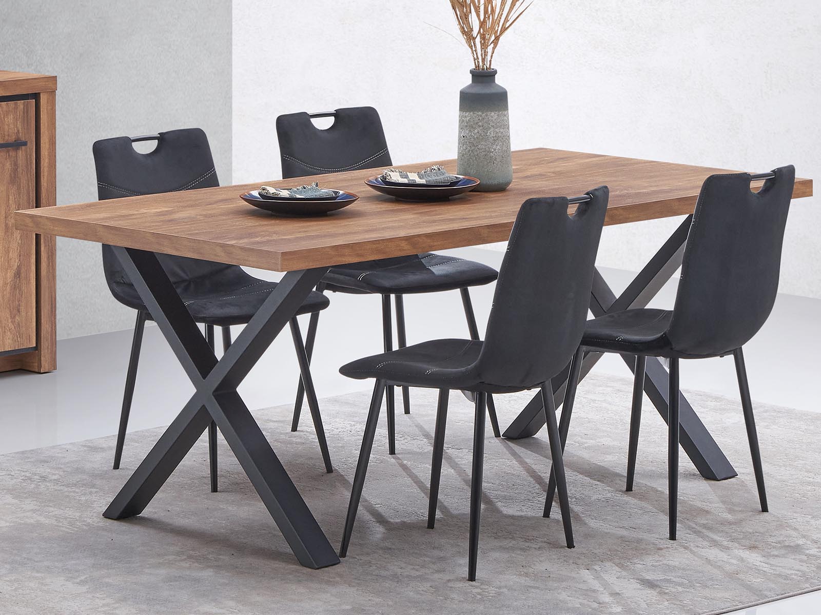 Table repas ENZO 220 cm acacia