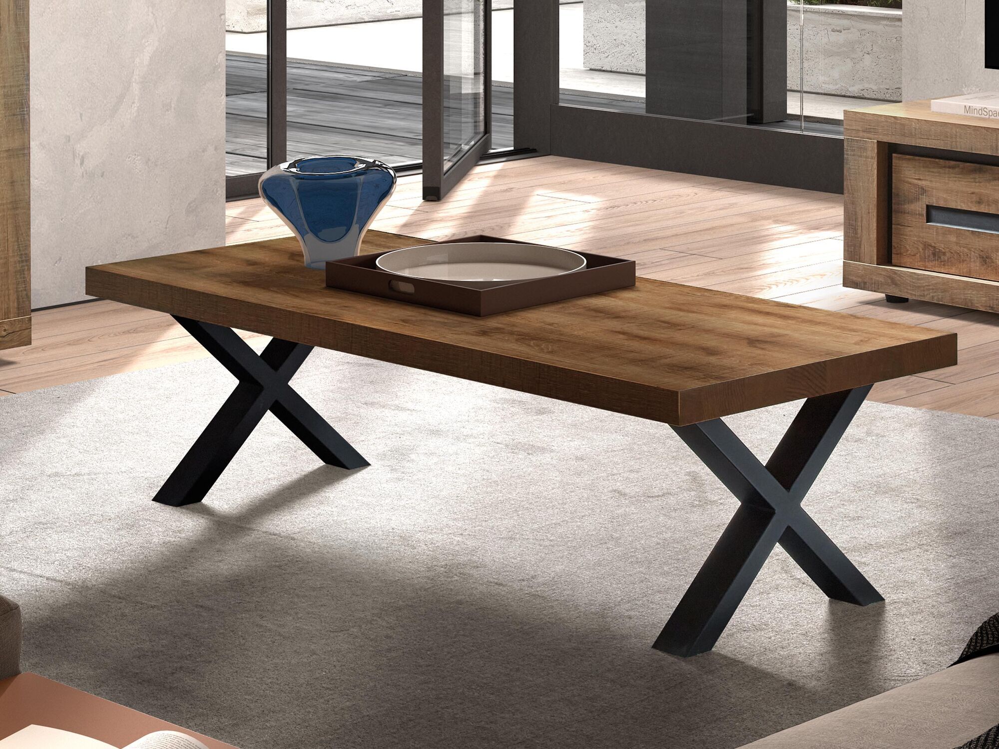 Table basse SCOFILD bois tropix