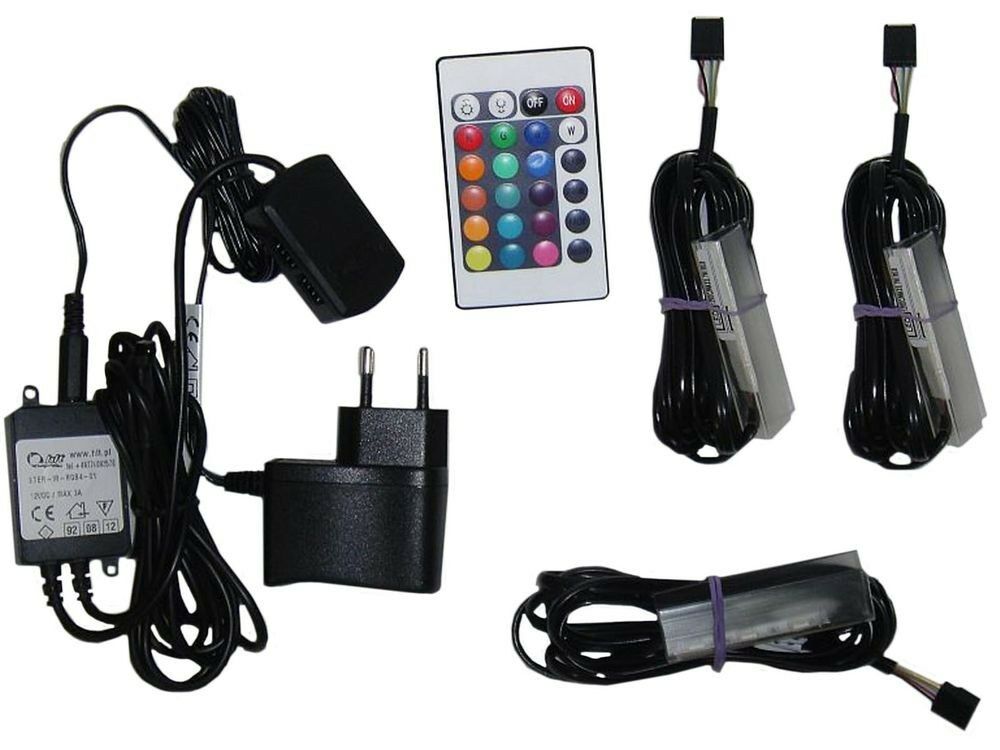 Kit éclairage led RGB (lot de 8)