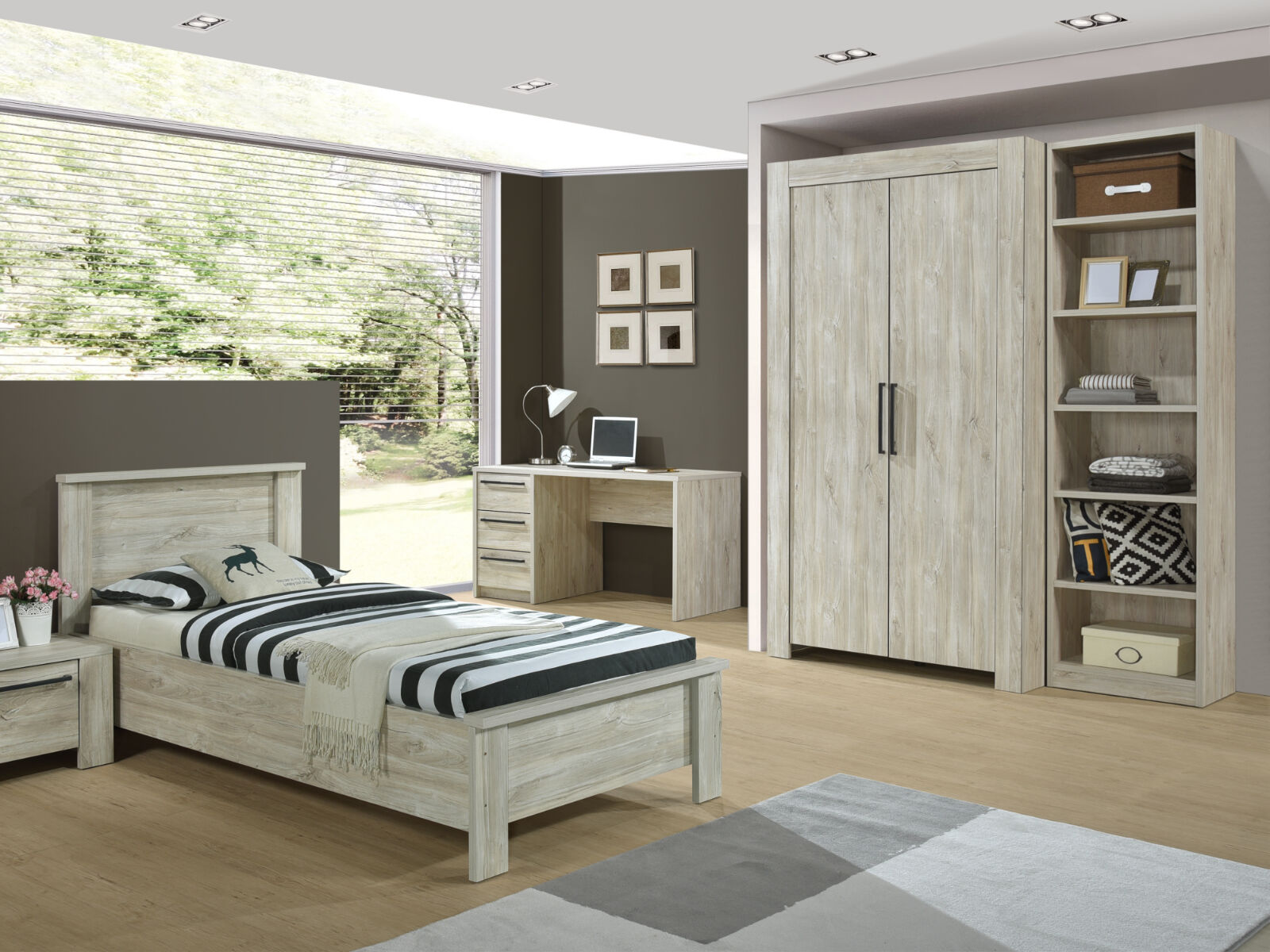 Chambre complète IVAN II chêne plage