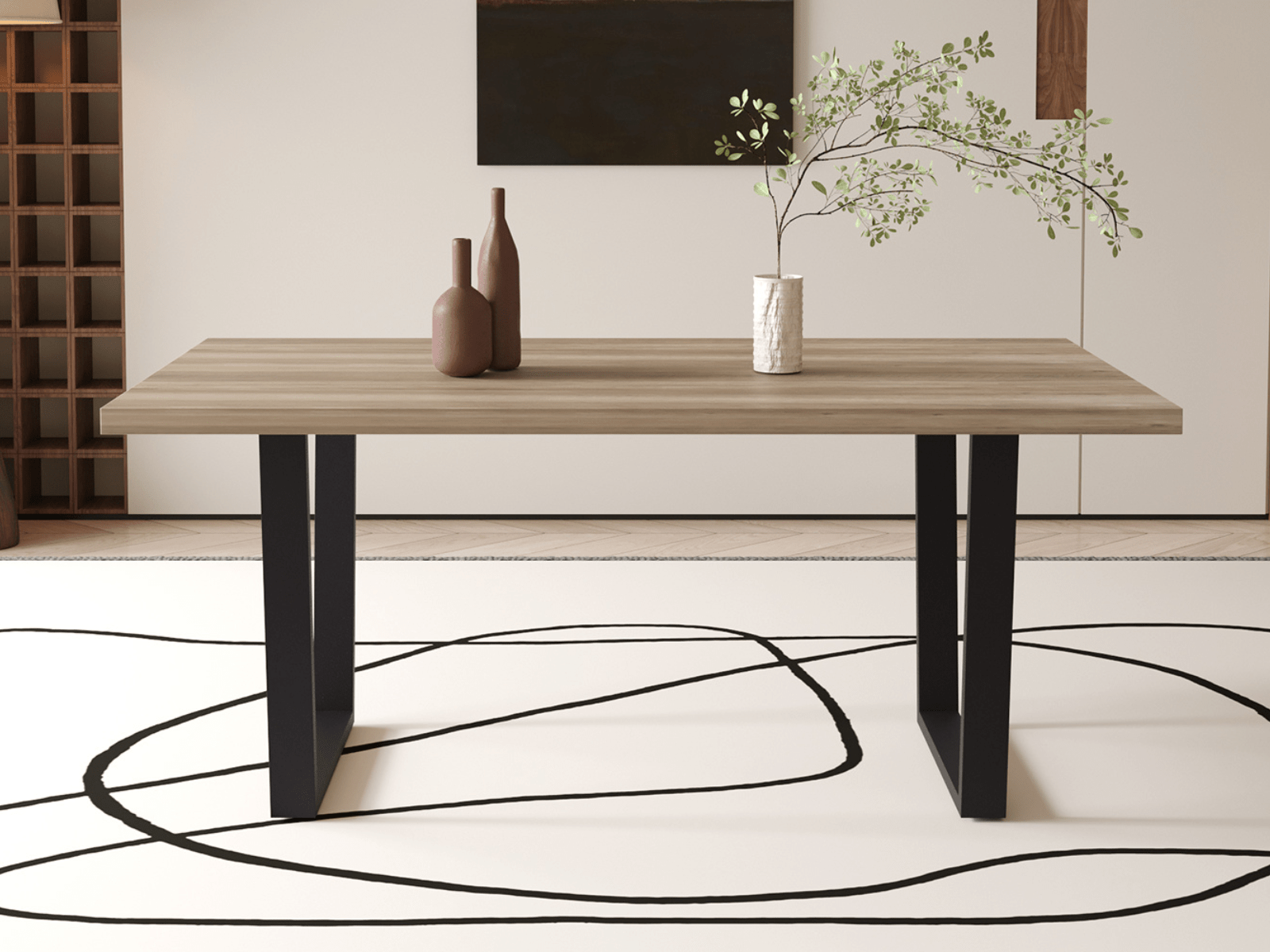 Table repas ARMINO 180 cm mango
