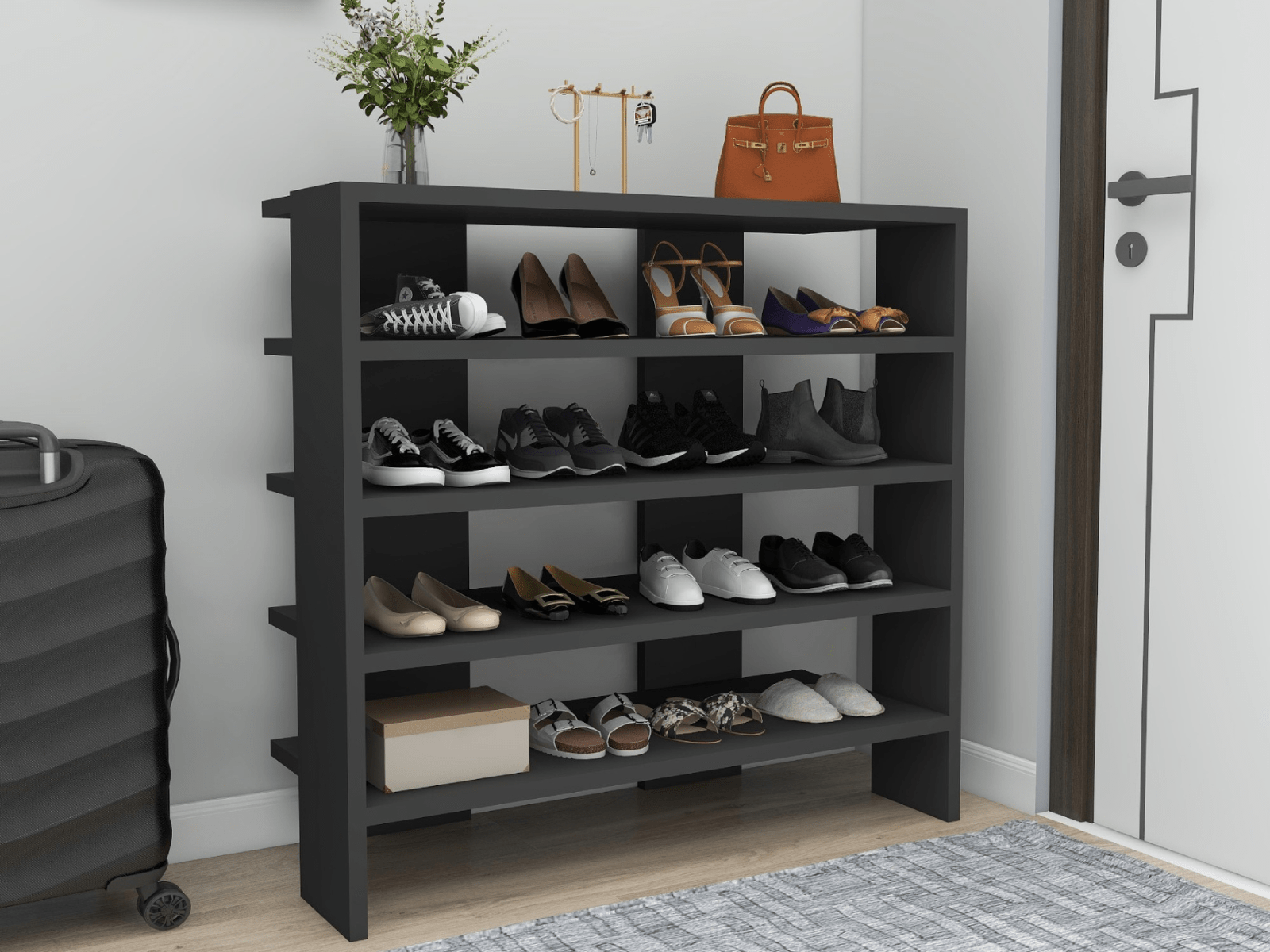 Range chaussures SERGIE anthracite