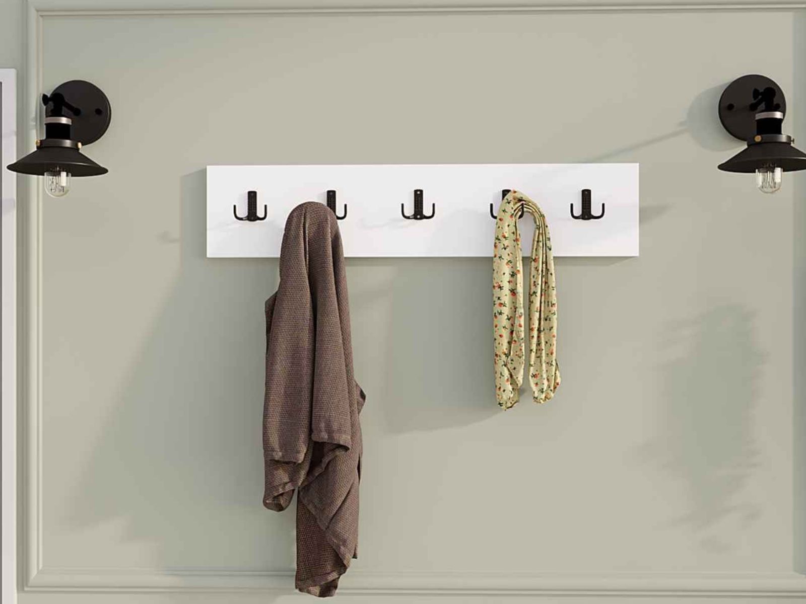 Porte-manteau BELISSO blanc