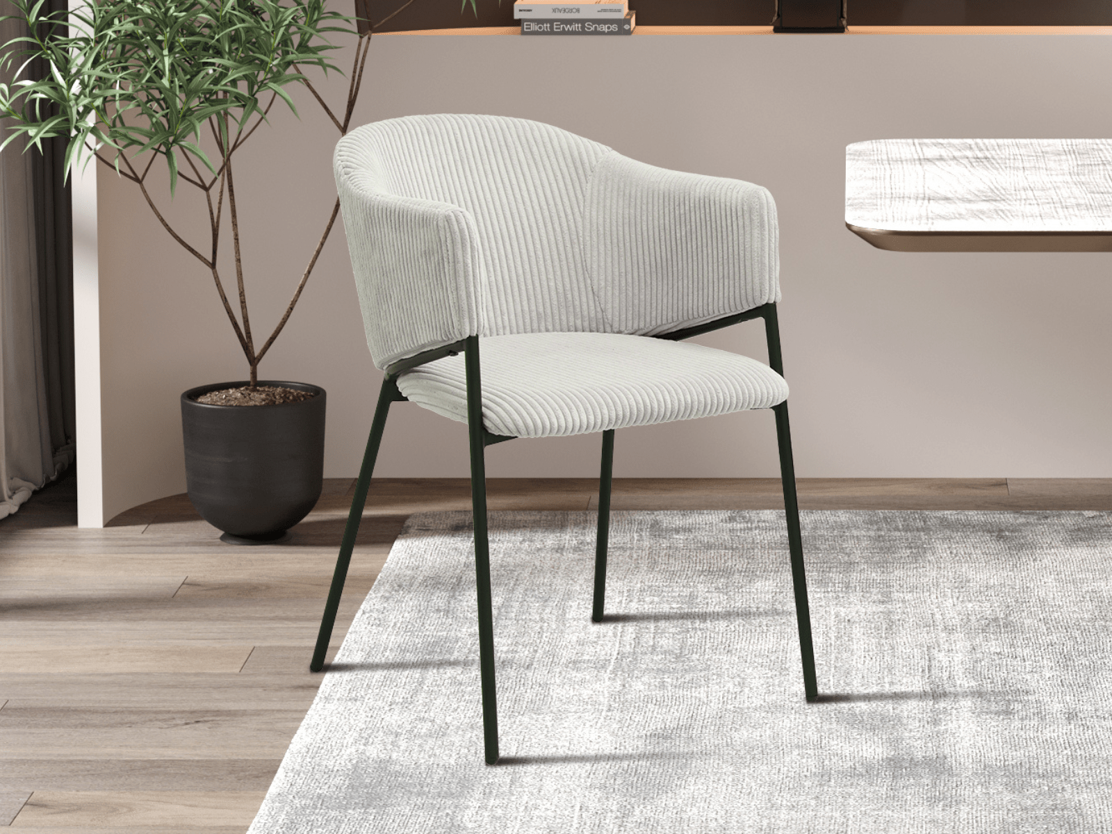 Chaise NICOLE gris clair