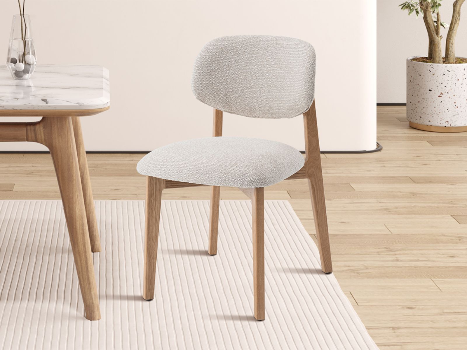 Chaise CARMENNA chêne massif