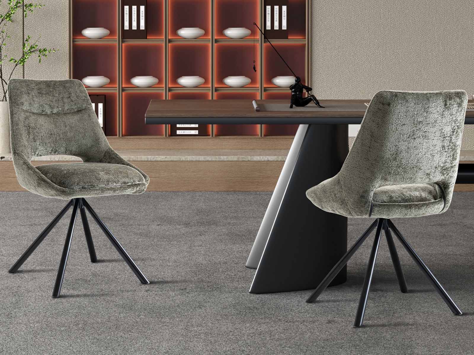 Chaise DANTINO vert