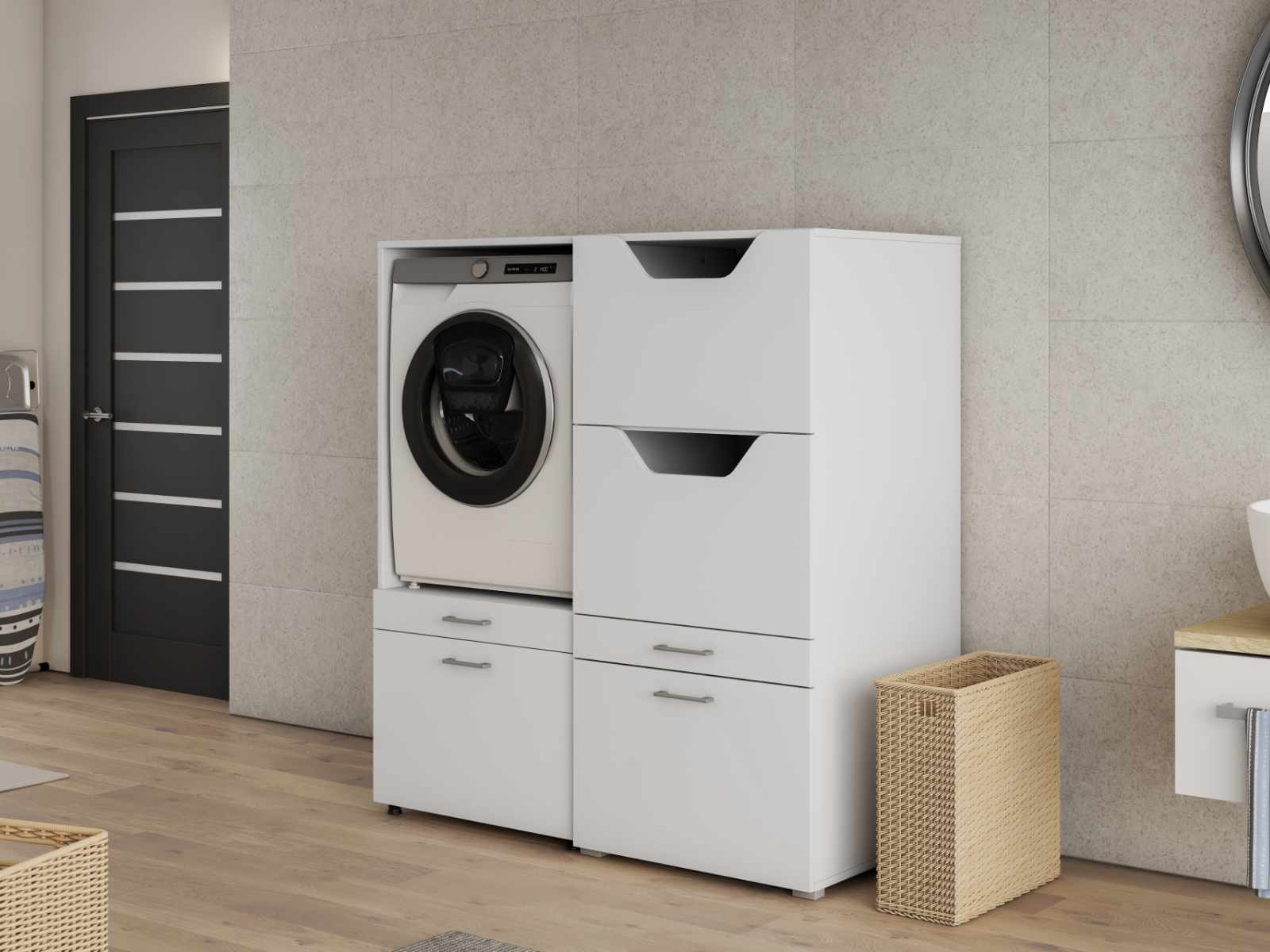 Meuble de rangement machine à laver Mobistoxx — free download