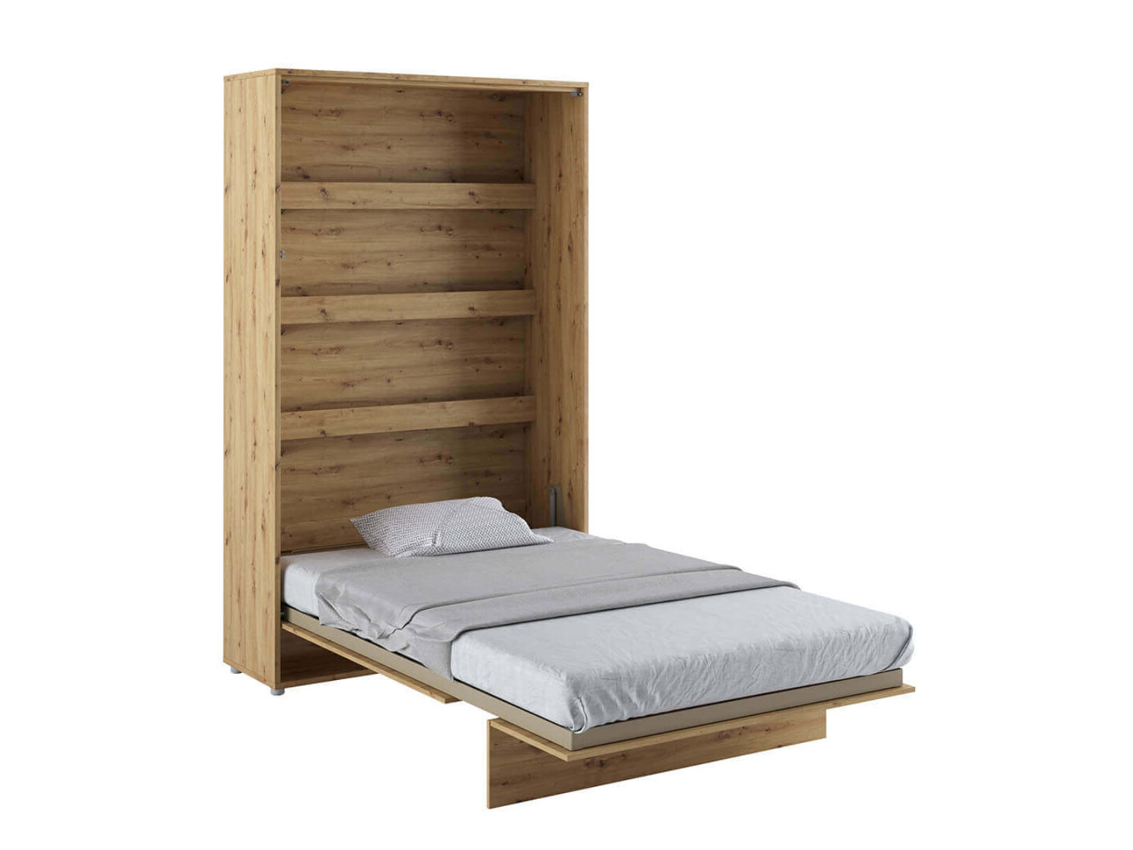 Lit mural escamotable CONCEPTION PRO 120x200 cm chêne artisan (vertical)