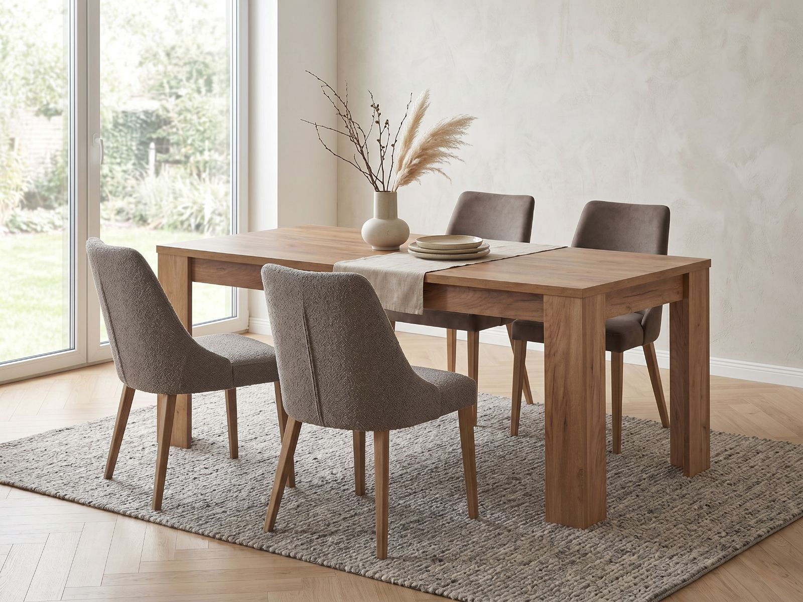 Table repas ELLIOT 190 cm chêne français d'automne