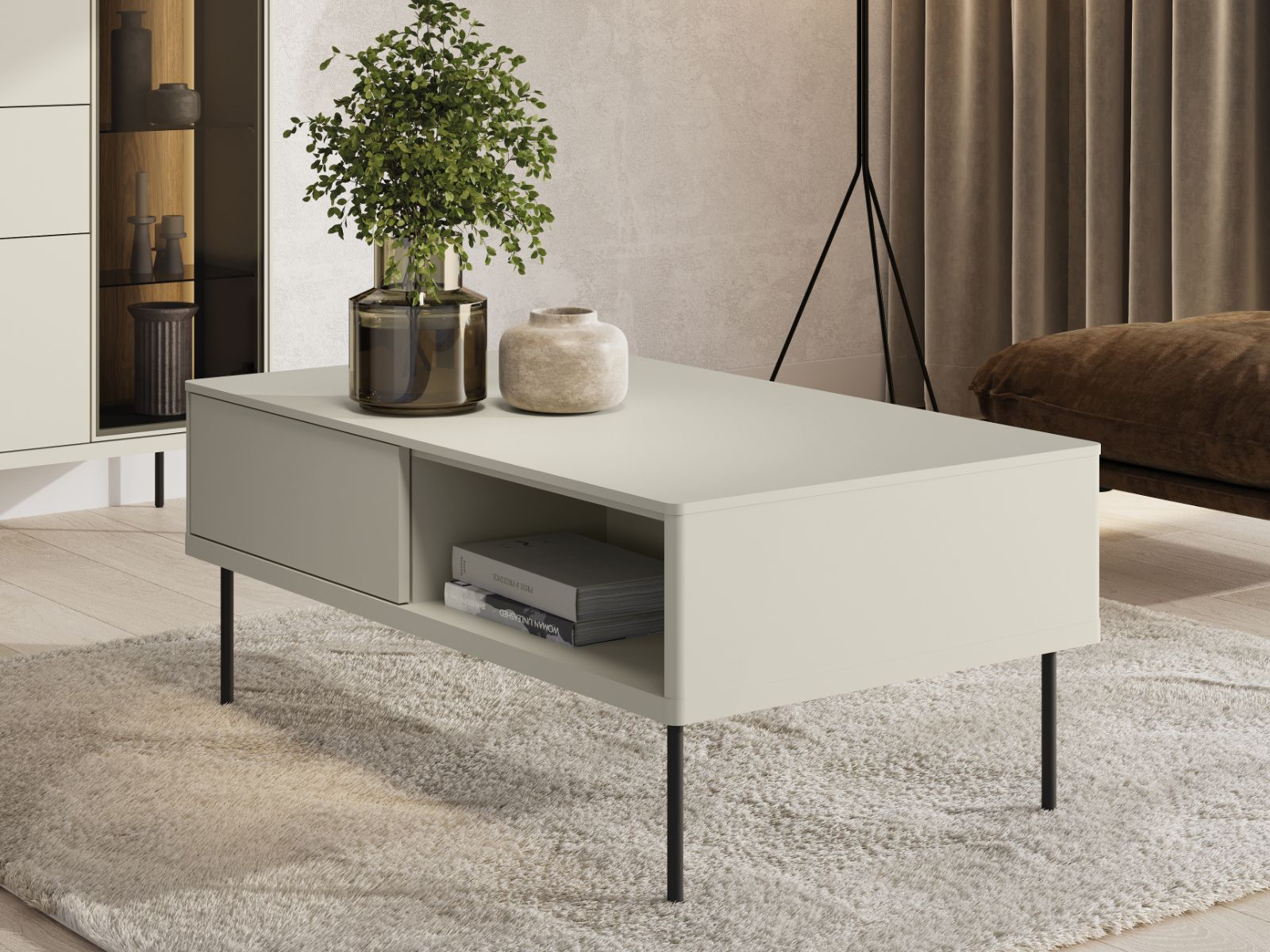 Table basse EMPIRO cachemire