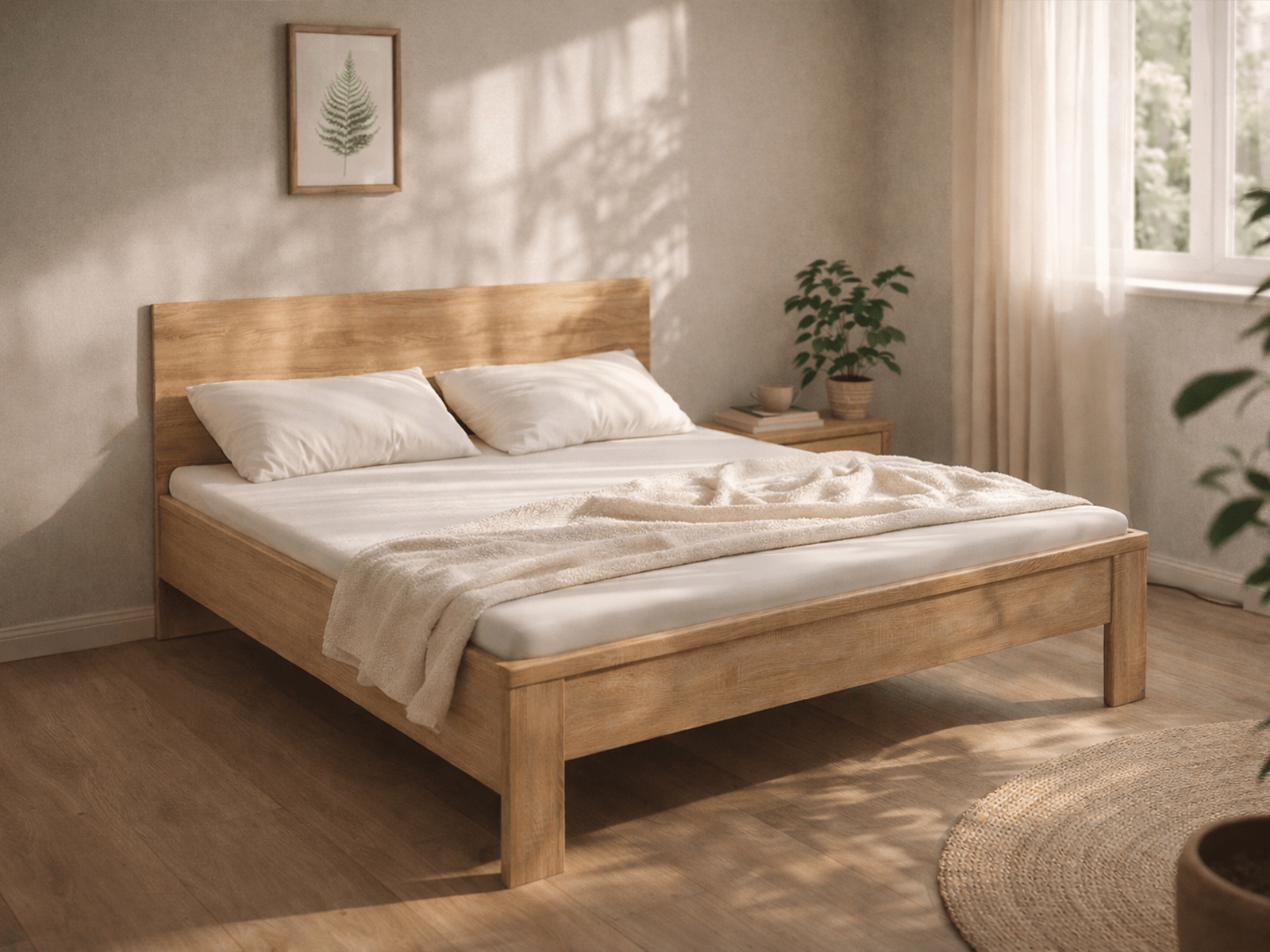 Lit RIGA 160x200 cm sonoma