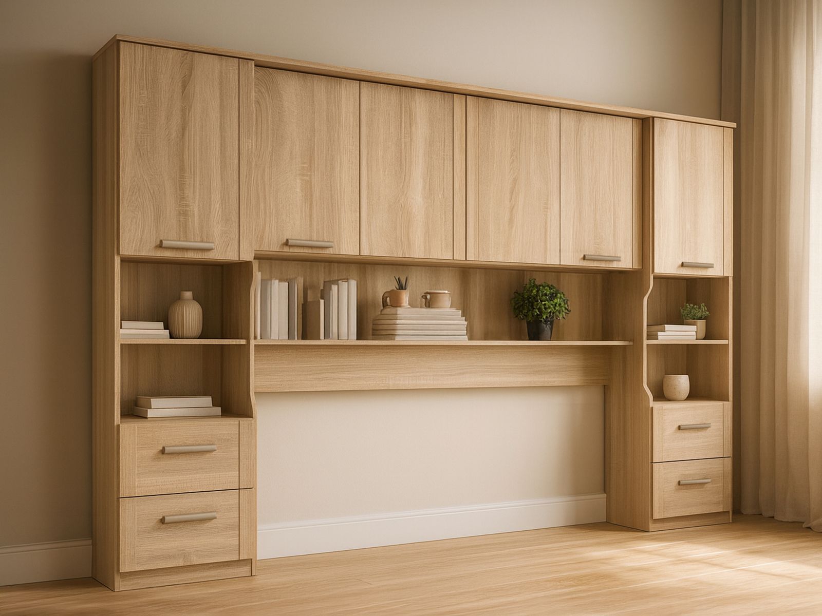 Pont de lit RIGA 160 cm sonoma sans fond