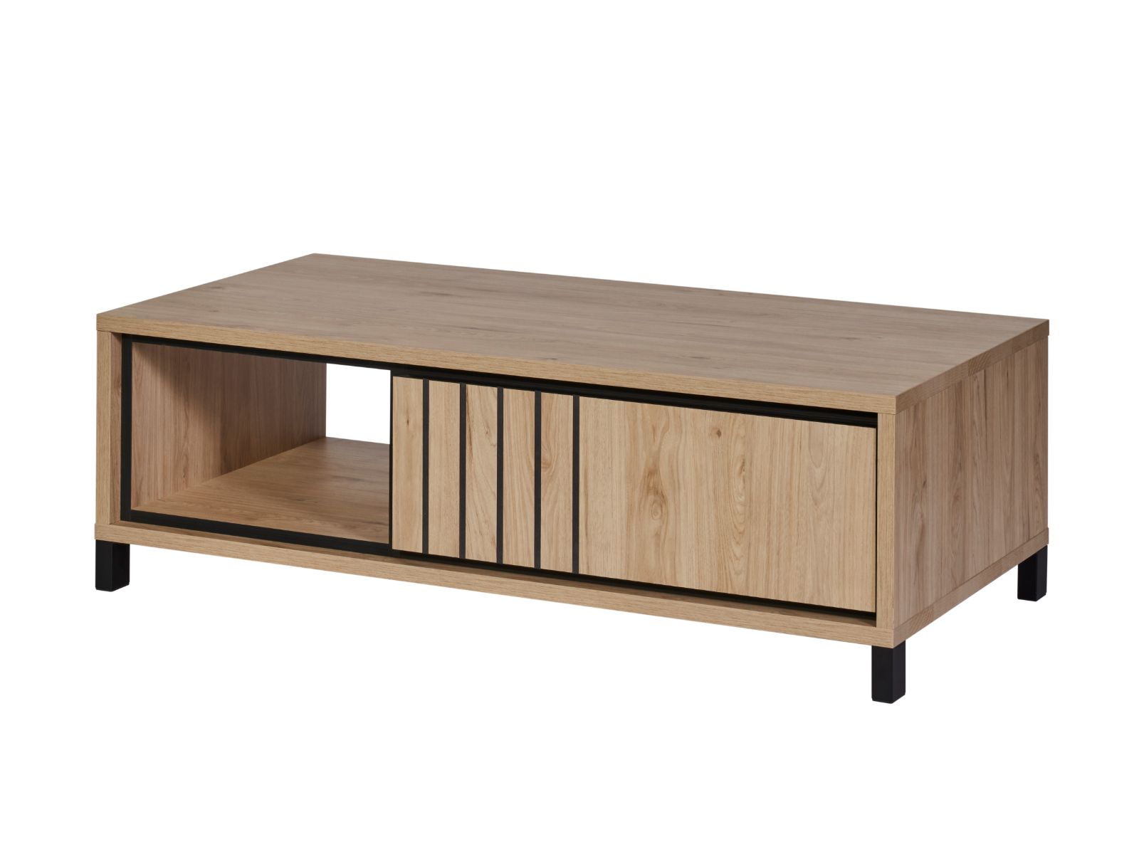 Table basse DURDEN 130 cm chêne urbain