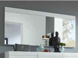 Miroir PITTA 134 cm blanc brillant