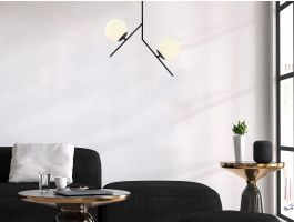 Suspension LUSAKA 2 portes noir