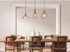 Luminaire suspendu NASH 3 lampes vintage