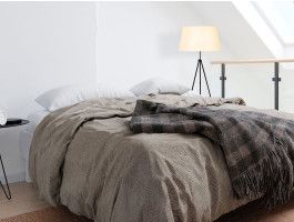 Lampadaire TRIODOS 1 lampe noir/blanc