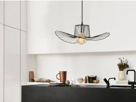 Luminaire suspendu BOTINAS 1 lampe noir