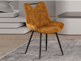 Chaise NINNO velours doré