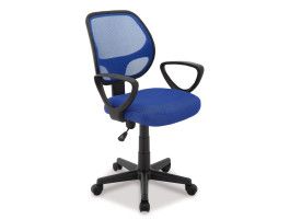 Chaise de bureau BURITOS bleu