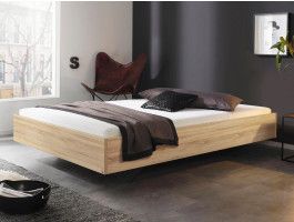 Lit IXANA 140x200 cm chêne sonoma avec matelas