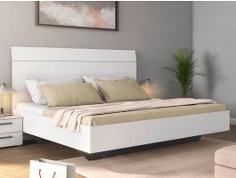 Lit FLORILLA 180x200 cm blanc