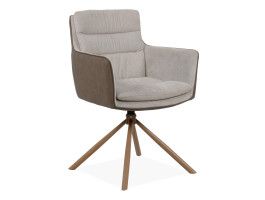 Chaise pivotante LOGOPI beige