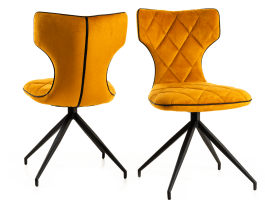 Chaise MILAN jaune