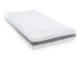 Matelas DELUXE 80x200 cm ressorts ensachés + mousse HR 40 kg/m³
