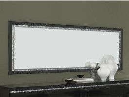 Miroir REBECCA 180 cm noir laque