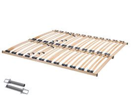 Sommier à lattes RUBYANO 140x200cm (2 x 70x200 cm)