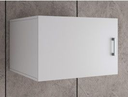 Surmeuble WASHING 1 porte blanc