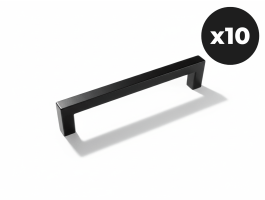 Lot de 10 poignées WASHING noir