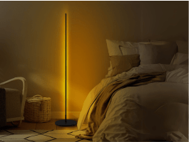 Lampadaire OLLITA noir