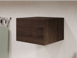 Surmeuble WASHING 1 porte noyer