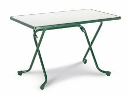 Table de jardin pliable rectangulaire PIM 110 cm vert